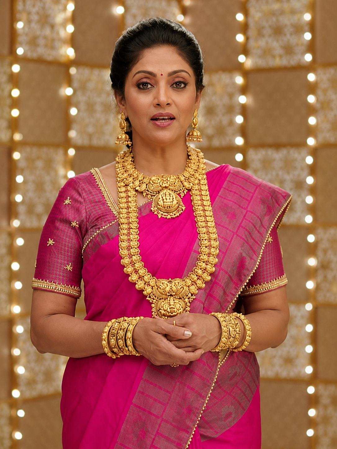 Tamil Serial Actress And Cute Actress Hot Saree (15)